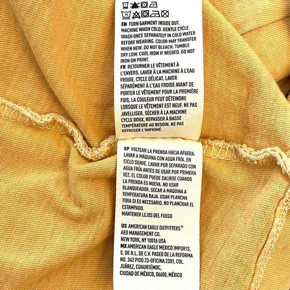 Rolling Stones Yellow Graphic Band Tee Women’s Medium 100% Cotton - Picture 7 of 8